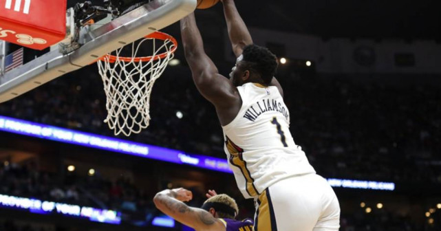 魔术碾压辽宁队，锡安刷新纪录