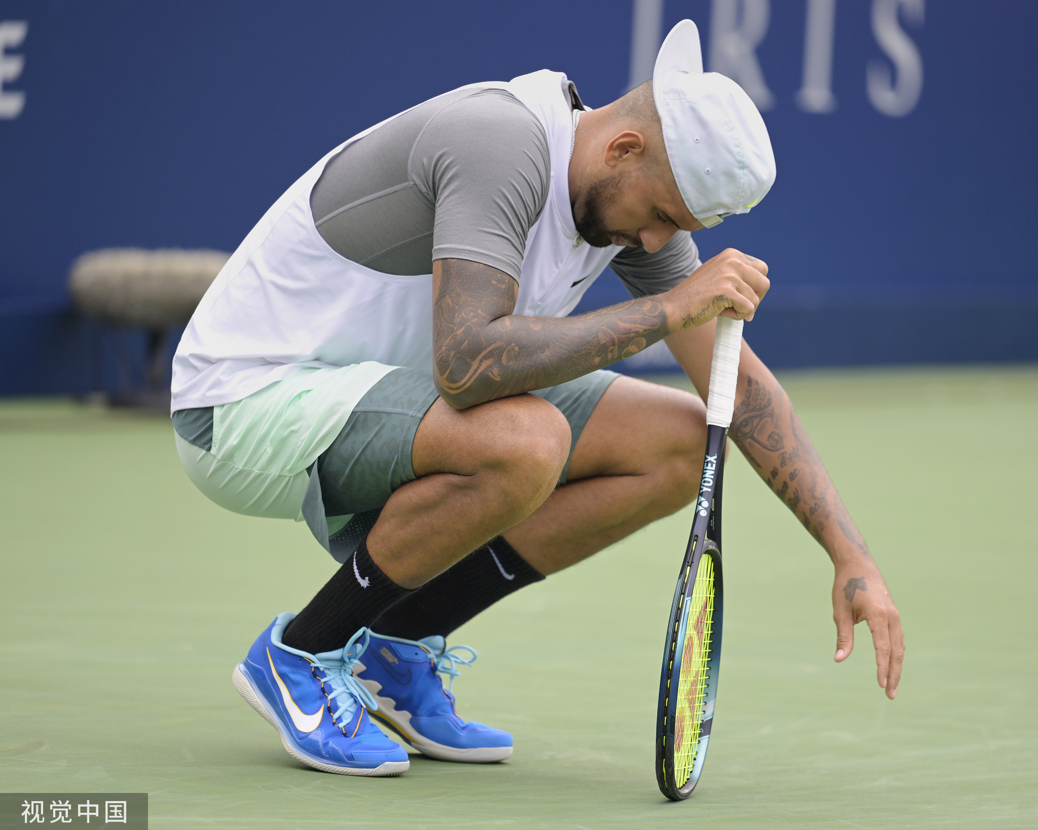 关于美国网球队爆冷日本网球队，克耶高斯高光表现的信息