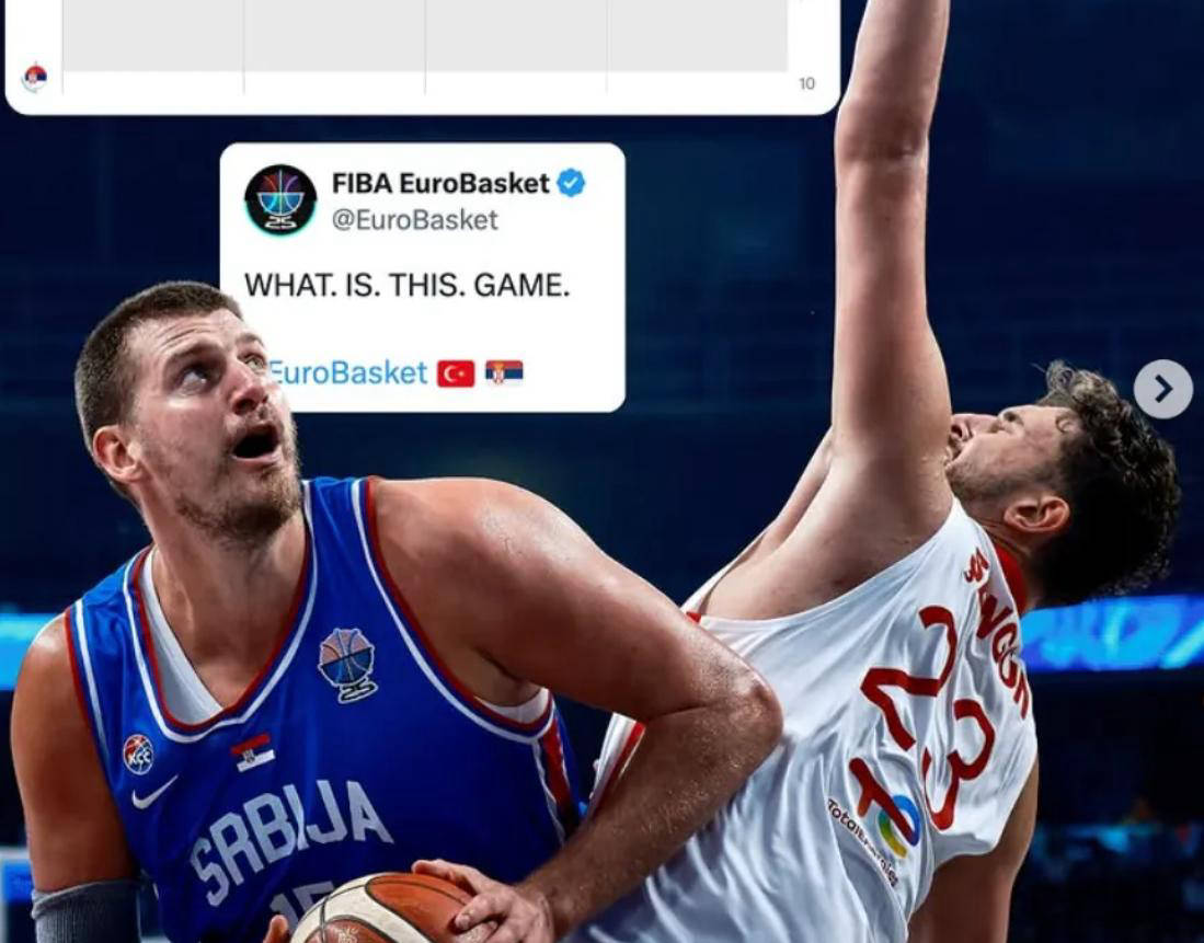 包含塞尔维亚男篮碾压国王，约基奇完成帽子戏法的词条